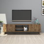 Hanah Home Elegante 1310 Soporte para TV Nogal